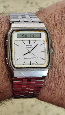 VINTAGE SEIKO 70s 80s H357-500A WATCH Digtal Work anlog not work