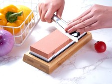 Whetstone Knife Sharpener Stone Dual Sided 10...