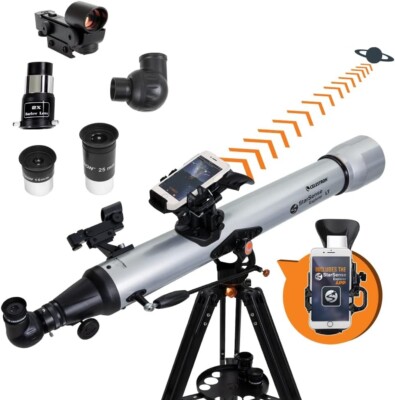 Celestron StarSense explorer LT 80 AZ refractor telescope