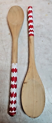 Lot of (2) Micheal Graves Designs Wooden Spoons