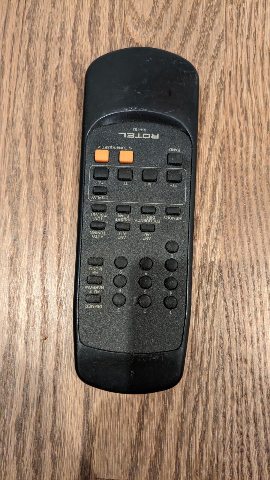 Rotel Rr-t92 Audio System Remote Control Original Genuine C560 for sale ...