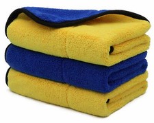 Microfiber Cleaning Cloths Towels 16'' x 16'' Premium