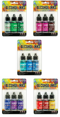 2020 Ranger Tim Holtz Alcohol Ink .5oz, 3Pc Inks KIT YOU PICK New | eBay