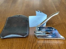 Hasbrouck Thistle Corporate Seal Notary Embosser Stamper KAMA CO 1971 Deleware