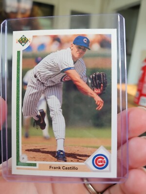 1991 Upper Deck Final Edition Frank Castillo PACK FRESH #27F Rookie Free Shippin
