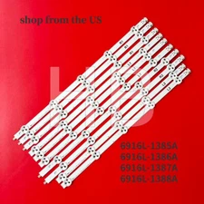 LED Strips(10) for LG Vizio E420i-A0 6916L-1338A 1339A 1340A 1341A 6916L-1214A