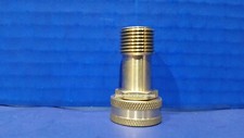 Brass Garden Hose Swivel Connector Coupler 3/4" Female GHT X 1/2" Male NPT