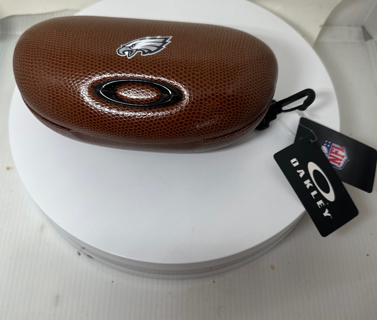 New Oakley NFL PHILADELPHIA EAGLES Sunglasses Clamshell Hard Case