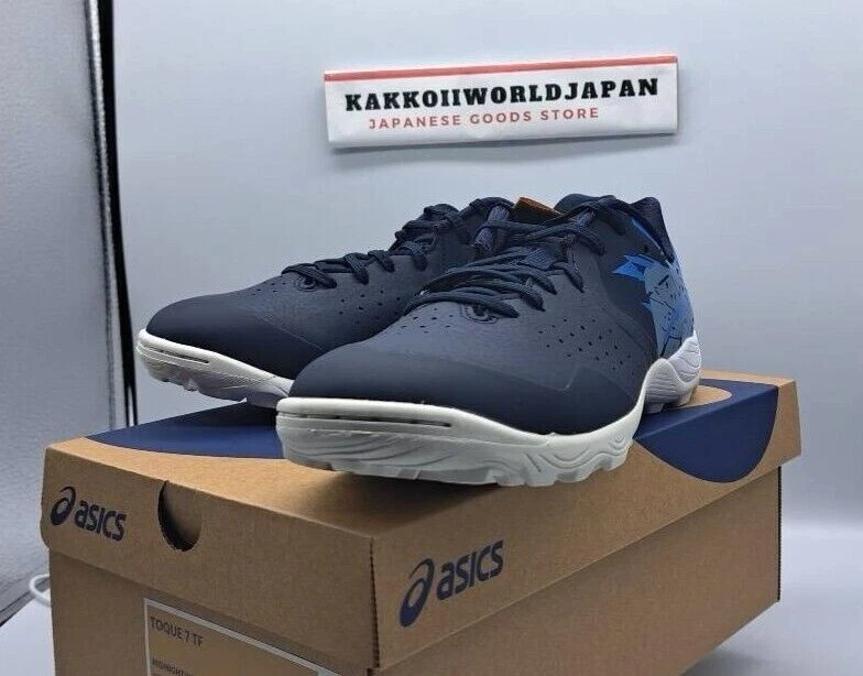 ASICS Men s Futsal Shoes TOQUE 7 TF Midnight White 1113A025 400 NEW Turf Court eBay