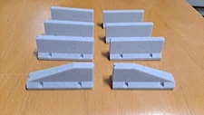 1/32 Scale Slot Car Accessories- 'Jersey Wall' Crash Barriers Scalextric Carrera
