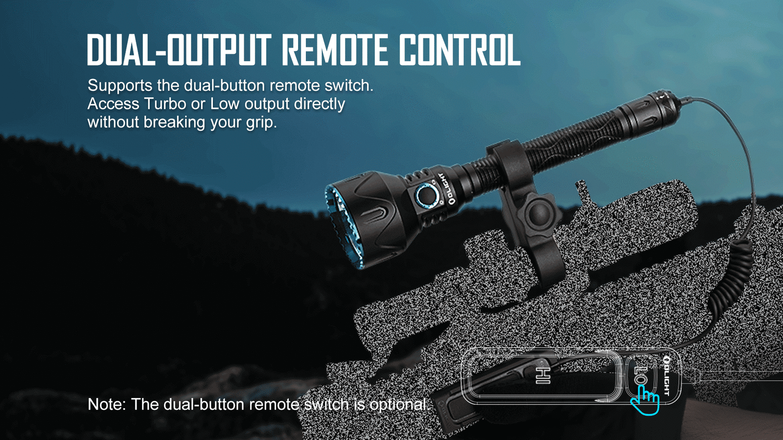 Olight Javelot Pro 2 Kit powerful 2500 lumen 1050m rechargeable spotlight torch - Picture 10 of 12