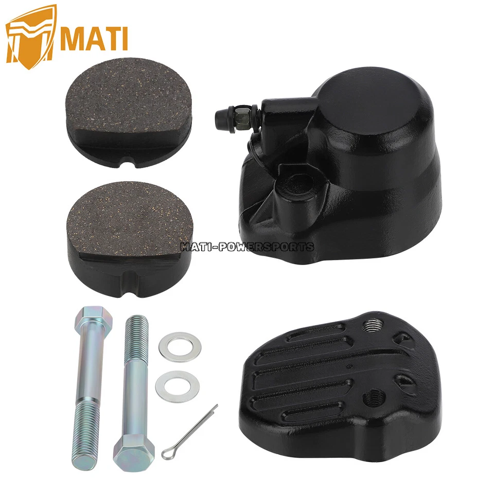 Conjunto de kit de pinza de freno delantera con pastillas para Honda CB350 CB360 45100-323-043 Foto 3 de 4