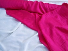 Silk Georgette fabric Cranberry 1 lin yd 43"w some see thru no stretch BTY
