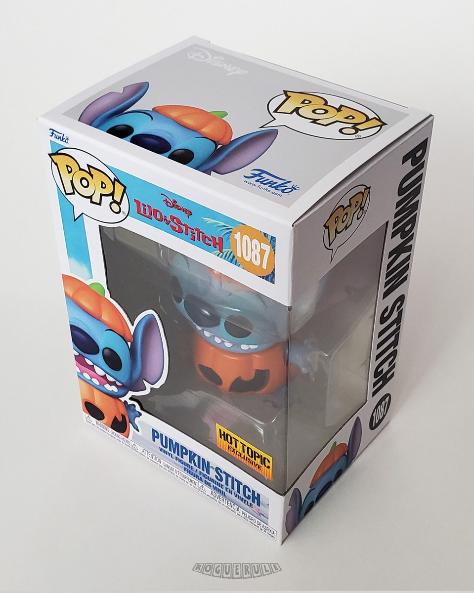 🚦Funko Pop! Lilo & Stitch - PUMPKIN STITCH - Hot Topic Exclusive