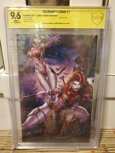 Würfel! Namit lebt! #1 Virgin Wraparound Jamie Tyndall Exclusive CBCS 9.6... - Bild 1 von 2