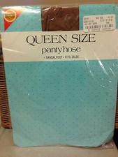 WOW  Vintage super value queen size 1x-2x tan nude pantyhose panty hose
