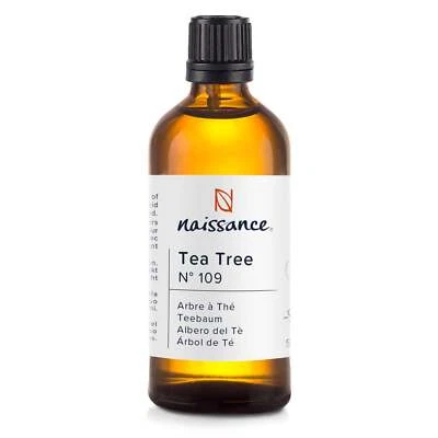 NAISSSANCE Naissance Tea Tree Essential Oil (No. 109) - 100ml - Aromatherapy, Massage, Skin