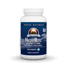 	Source Naturals NightRest With Melatonin 100 Tablets	