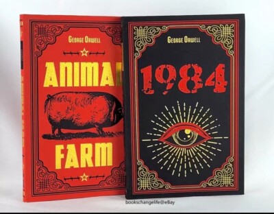 George Orwell Animal Farm & 1984 Nineteen Eighty-Four Classic NEW RARE edition