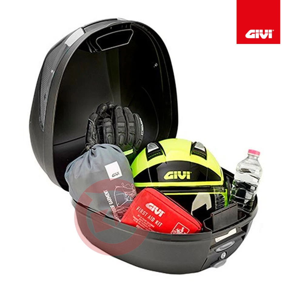 GIVI BAULETTO MONOLOCK B29NT + PIASTRA 4108FZ M6M KAWASAKI NINJA 300 2013-2018 Foto 3 de 4