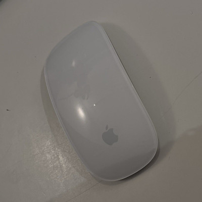 Apple Magic Mouse Multitouch Bluetooth Laser Ergonomisch Weiß Silber