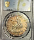 1877 S Trade Dollar PCGS XF Details - PL Details-Nicely Toned-PCGS Gold Shield!