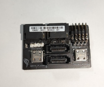 ASUS ROG STRIX Z690-I Mainboard Front Panel SATA Karte