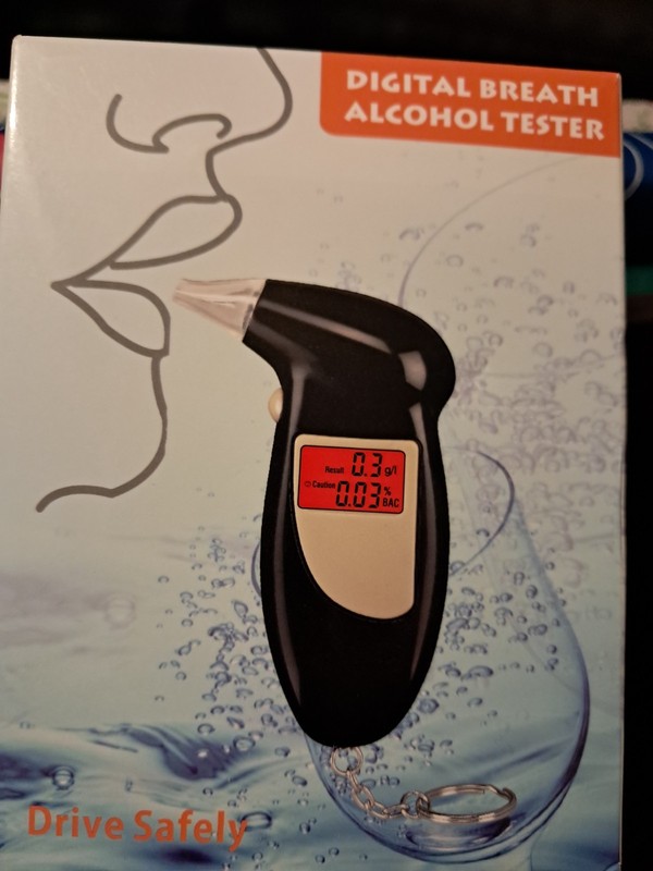 New Digital Breath Alcohol Tester