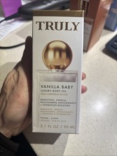 Truly Vanilla Baby Luxury Body Oil, MSRP 38 