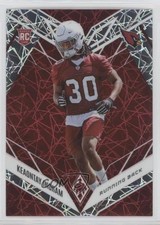 2022 Panini Phoenix Rookies Red Lazer 10/150 Keaontay Ingram #153 0h7e