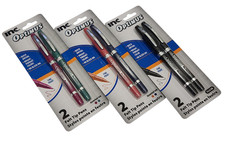 3 PACKS 6 FELT TIP PENS INC  Optimus  ASSORTED COLORS FINE POINT QUICK DRYING