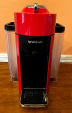 Red Nespresso Vertuo Espresso & Coffee Maker ...