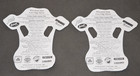 2 Wisconsin State Cow Chip Throw Holstein Paper Mask "Chip Deflector"  2003 — photo 3