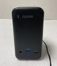 Euasoo USB-C Quad Display Docking Station Universal Laptop ESDC004 w/ AC Adapter