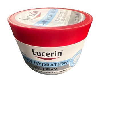 Eucerin Daily Hydration Gel Cream, Fragrance Free Body Moisturizer, 12 oz