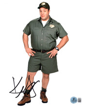 KEVIN JAMES SIGNED 'THE KING OF QUEENS' 8x10 PHOTO TV SHOW BECKETT BAS COA