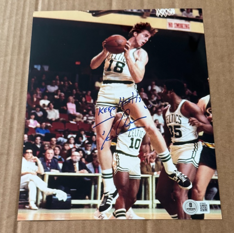 Dave Cowens Autographed Signed Boston Celtics 8X10 PHOTO BECKETT COA HAND 