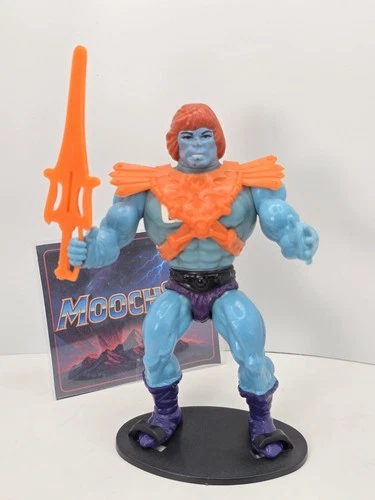 Vintage Faker BIG BOOT Motu Masters Of The Universe He-Man Figure Complete
