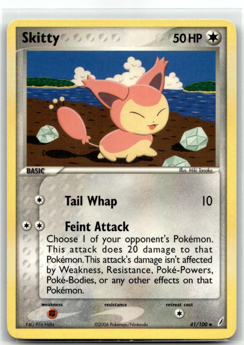 Skitty Uncommon Crystal Guardians 41/100 NM