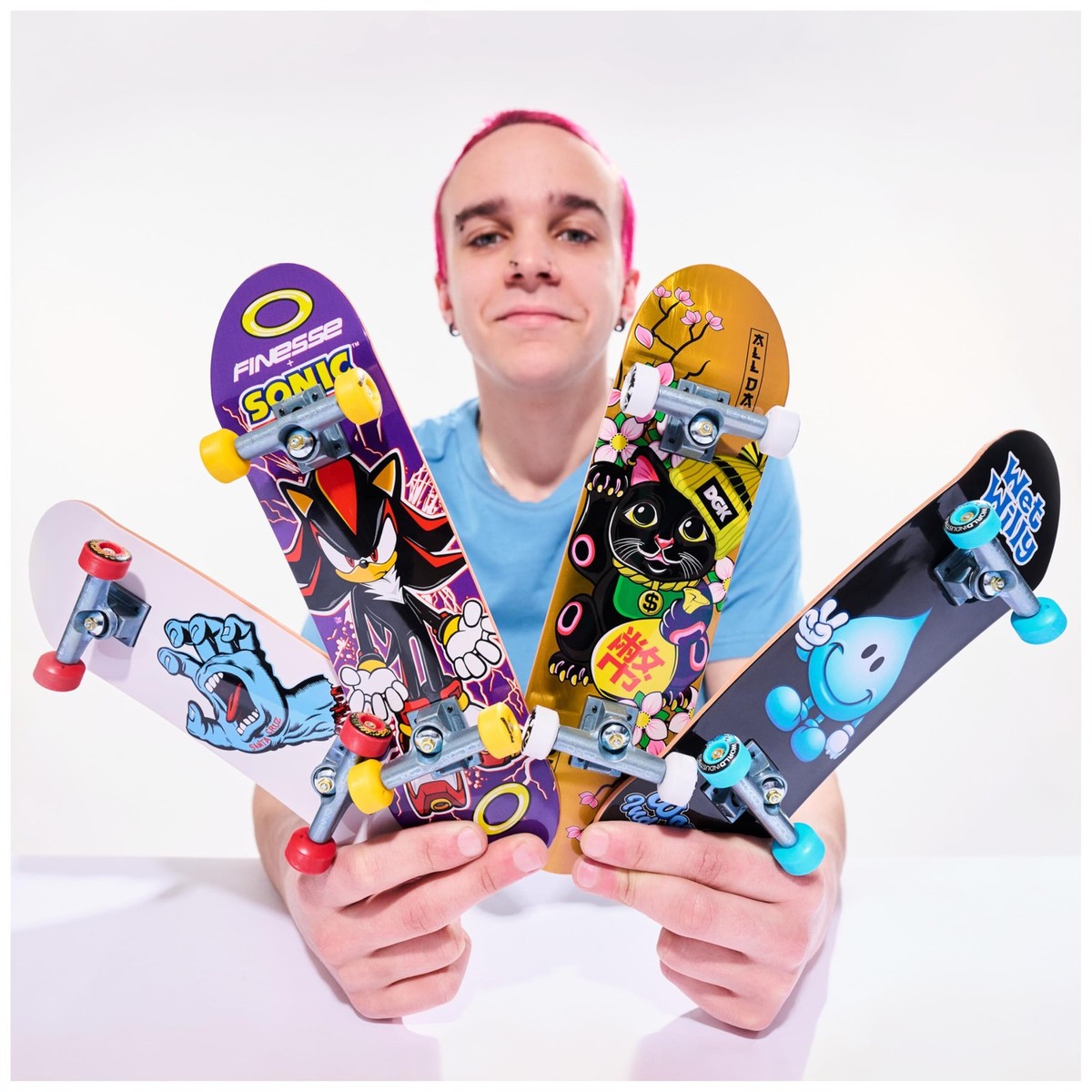TECH DECK, Santa Cruz Handboard; Authentic Mini Skateboards, 1, | eBay