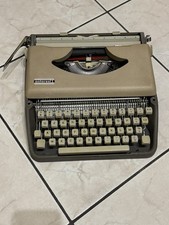 Macchina da scrivere Antares Compact anni 60  con custodia rigida