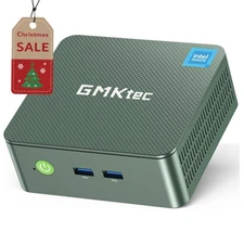 GMKtec Mini PC Intel Alder Lake N97 / N150 Up to 3.6GHz WIFI BT Desktop Computer