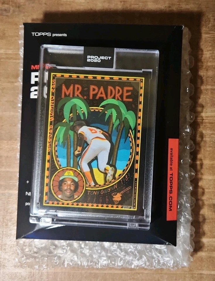 Tony Gwynn 批量-EFDOT 2020 项目、Topps 金色、Topps 银包 35 周年 — 第 2/4 张图片