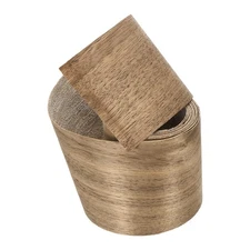 3" x 10 ft Wood Edge Banding, Pre-Glued Iron on Edging Strip, Black Walnut