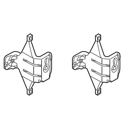 PIASTRA ADATTAMENTO W1R installazione kit over 200cc su carter Vespa PX