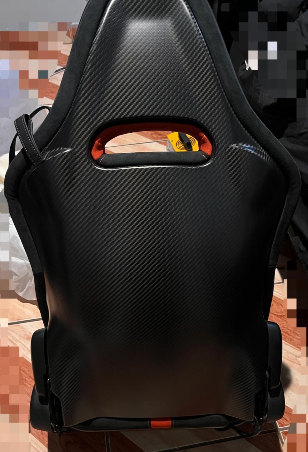 Mclaren 765lt Seat Seats Alcantara Power Driver Passenger Carbon Fiber Backs 