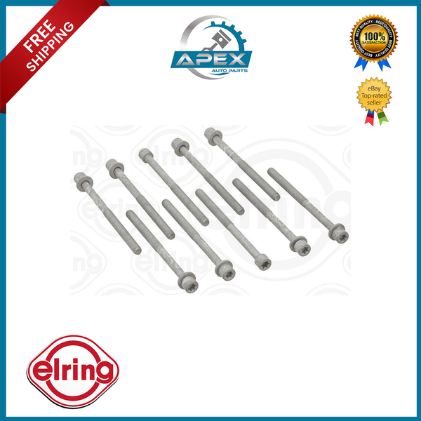 Zylinderkopf Schraubensatz FüR Chrysler CitroëN Dodge Fiat Jeep Elring 657.030-image