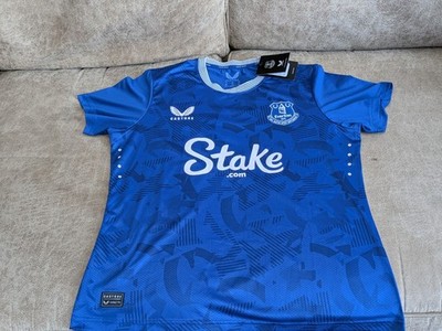 Castore Everton HEIMTRIKOT 2024-2025   DAMENGRÖSSE 14   BRANDNEU MIT ETIKETT
