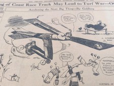 NOV 25, 1910 NEWSPAPER PAGE #2229- JACK JOHNSON BOXING 🥊 CARTOON