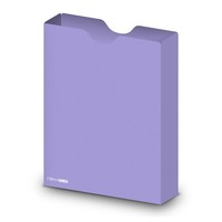 Itenga Heftbox A4 Hochformat Aus Pp Kunststoff Stabile Schulheftbox Flieder Lila